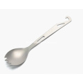 High Quality Titanium Spork with Cover Opener